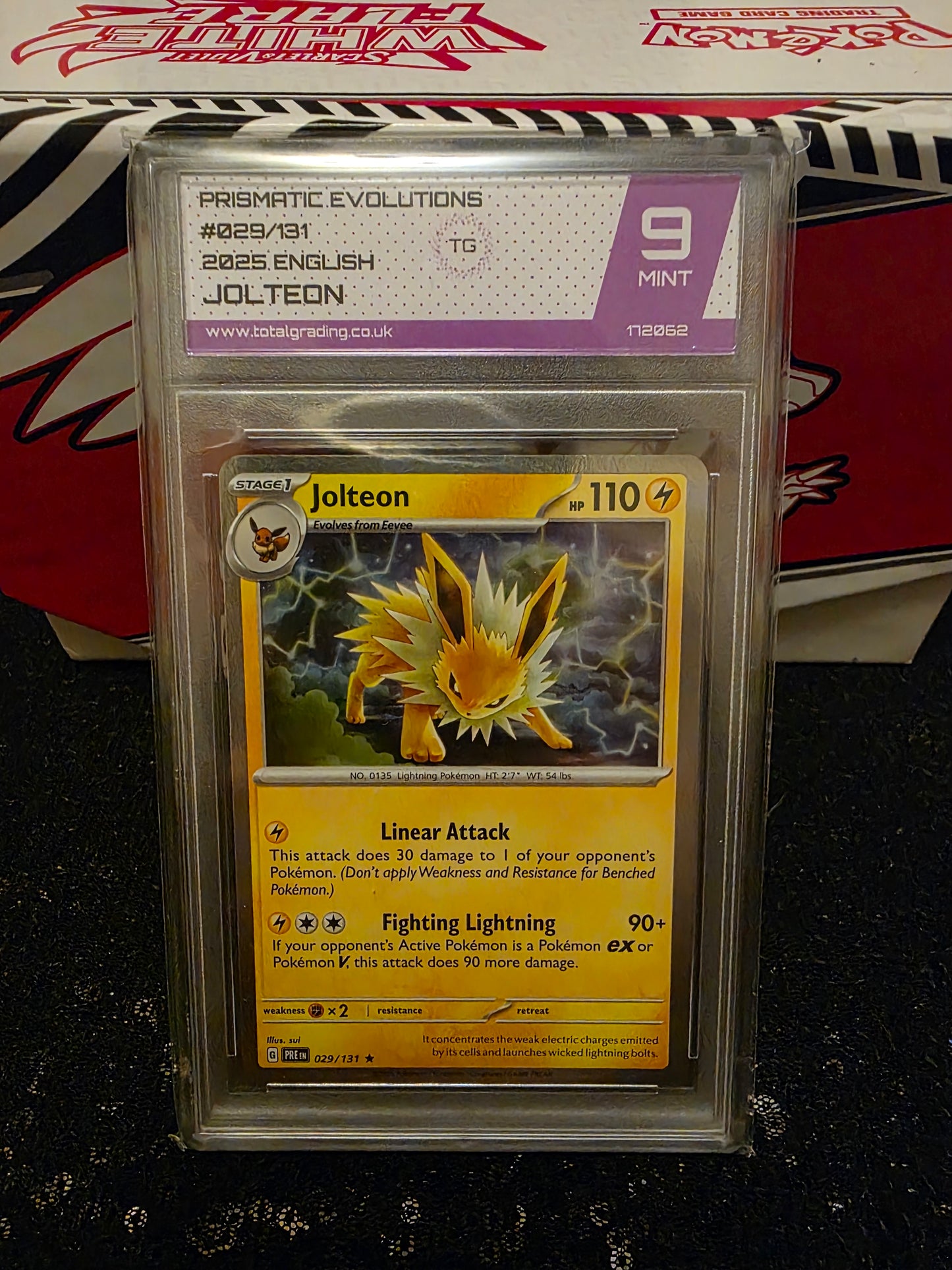 Jolteon 029/131 - 9 Total Grading Slab - Prismatic Evolutions English