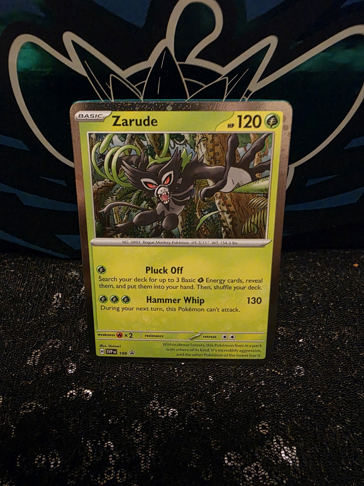 Zarude Scarlet Violet Svp 199 Black Star Promo Destined Rivals Pokemon TCG