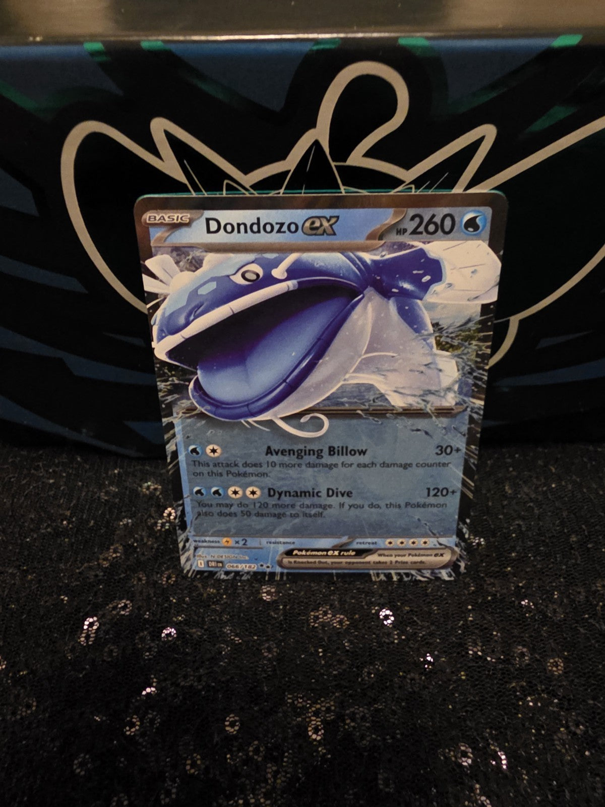 Dondozo EX 066/182 - Destined Rivals - Pokemon Card - Near Mint