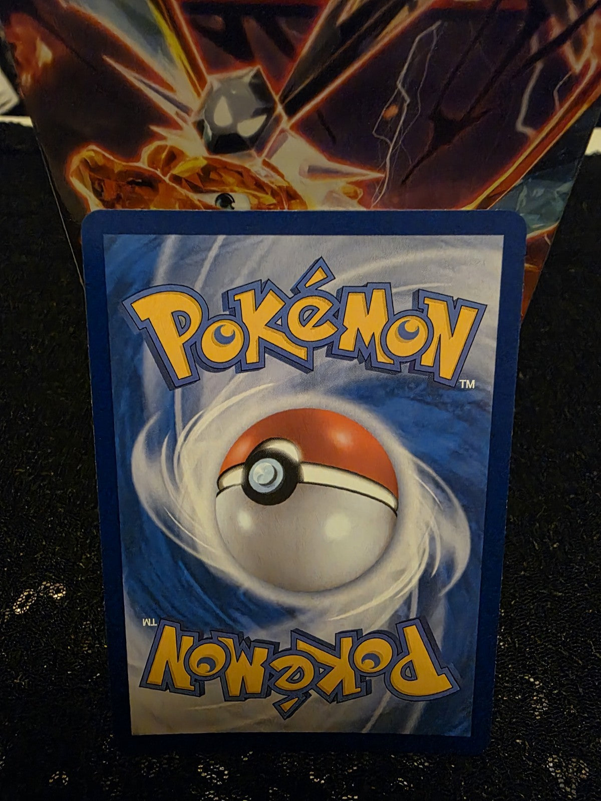 Pokemon Ninetales AR 110/108 Ruler of the Black Flame SV3 Korean