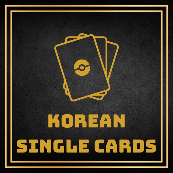 Single Pokemon Cards - Korean