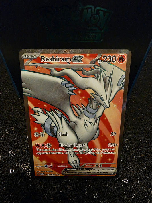 Reshiram EX 158/086 - White Flare - English