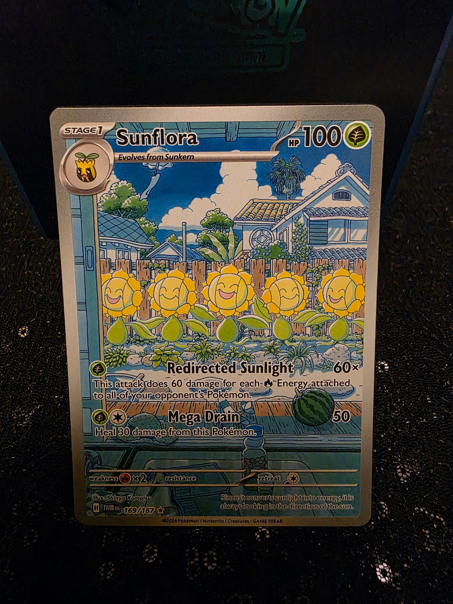 Sunflora 169/167 - Illustration Rare - Twilight Masquerade