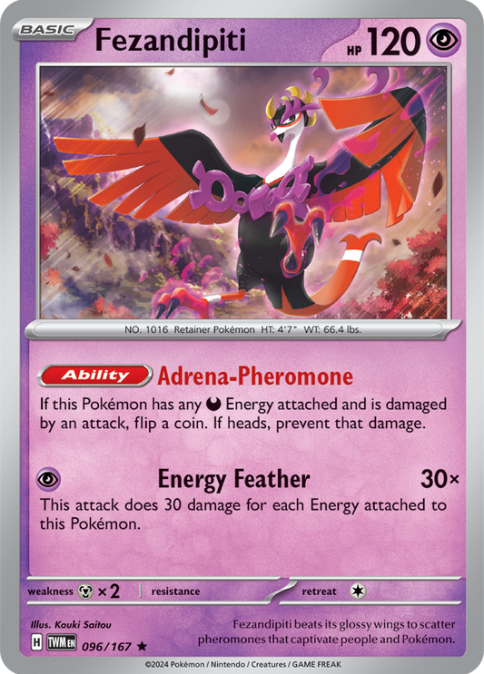 Fezandipiti 096/167 - Holo - Twilight Masquerade - Rare