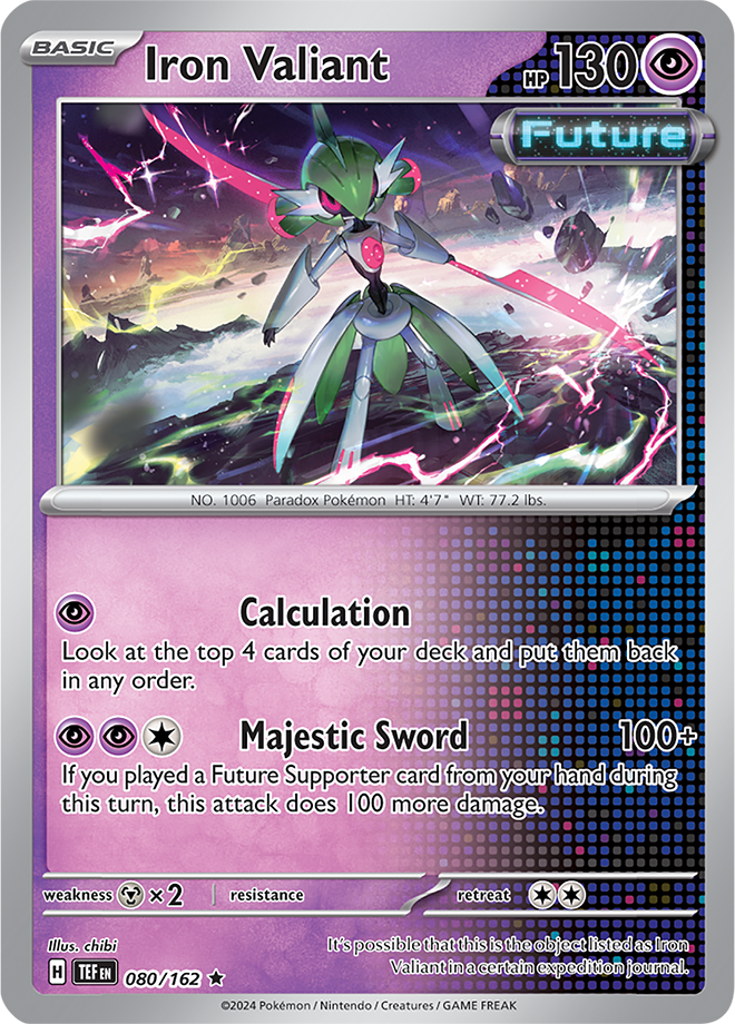 Iron Valiant 080/162 - Holo - Temporal Forces