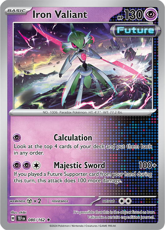 Iron Valiant 080/162 - Holo - Temporal Forces