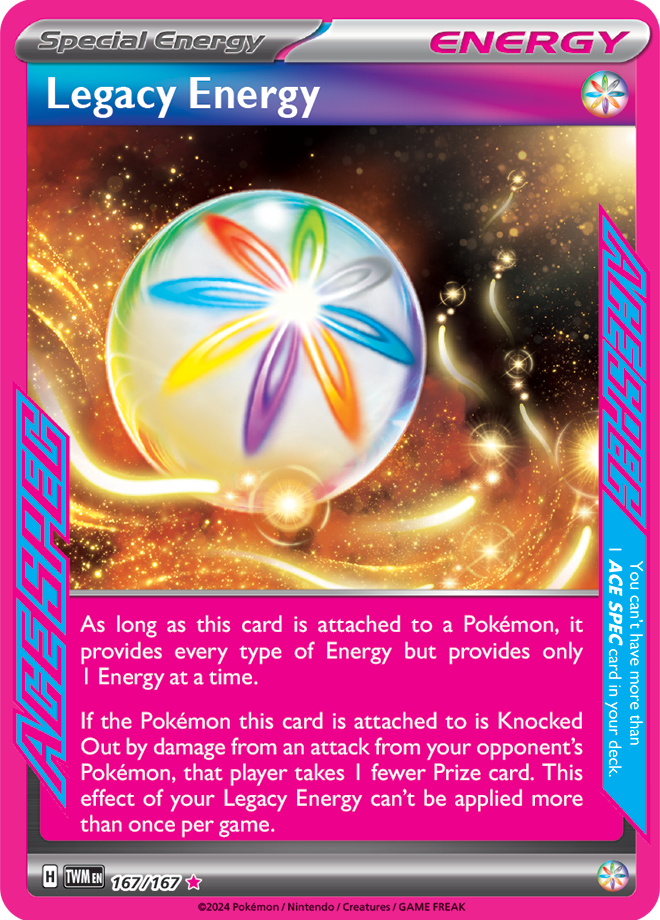 Legacy Energy 167/167 - Twilight Masquerade - ACE
