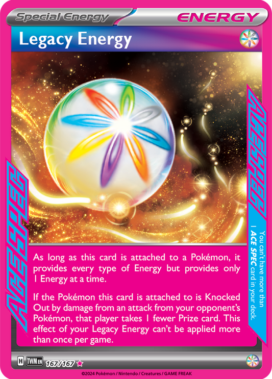 Legacy Energy 167/167 - Twilight Masquerade - ACE