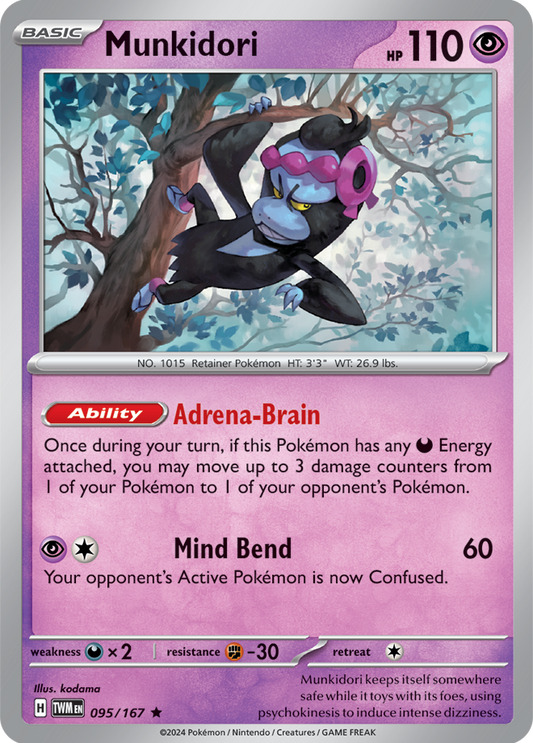 Munkidori 095/167 - Holo - Twilight Masquerade - Rare