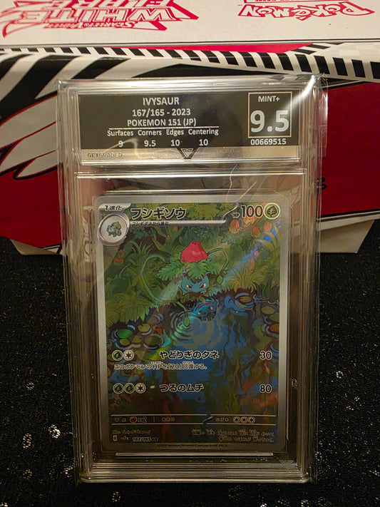 Ivysaur 167/165 - 9.5 GetGraded Slab - 151 Japanese