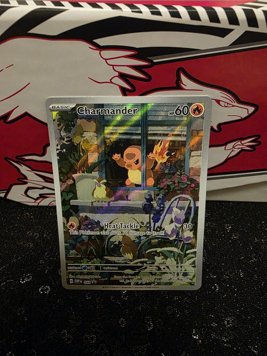 Charmander 044 Sv Obsidian Flames ETB Promo Illustration Rare Pokemon English