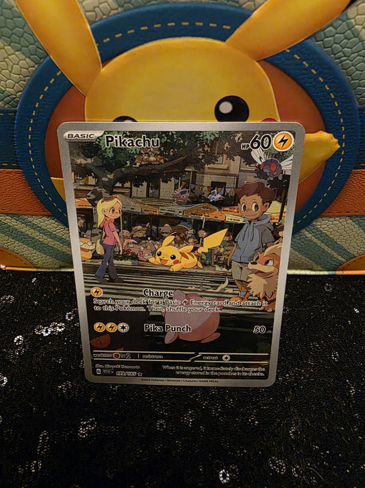 Pikachu - 173/165 - Scarlet & Violet 151 - Illustration Rare - Near Mint
