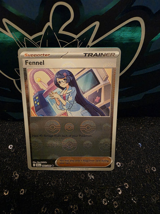Fennel - 082/086 - Pokeball - Black Bolt - Reverse Holo