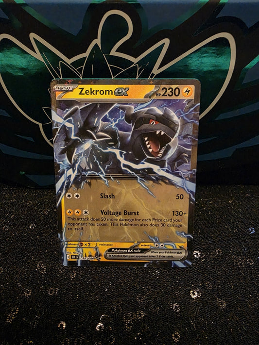 Zekrom EX 034/086 Black Bolt - Double Rare