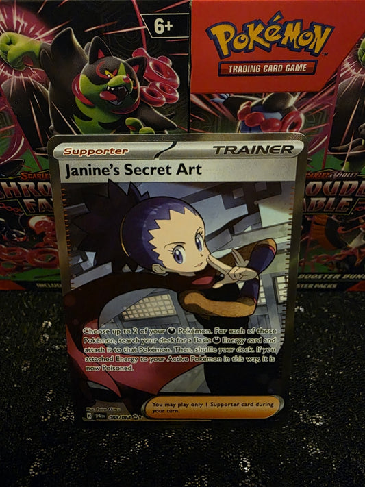 Janines Secret Art 088/064 Shrouded Fable Pokemon TCG
